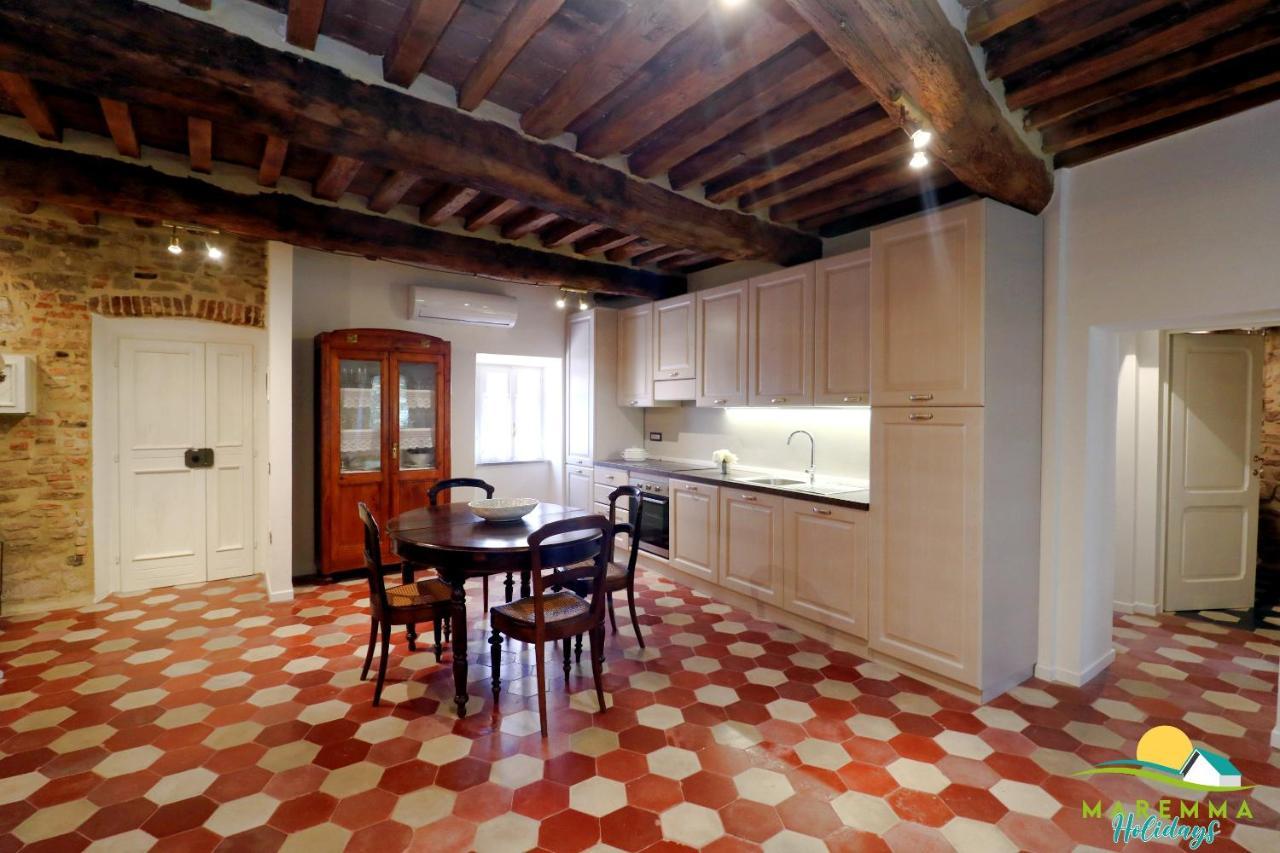 Maremma Holidays- La Casa Di Rocca Scarlino Eksteriør billede